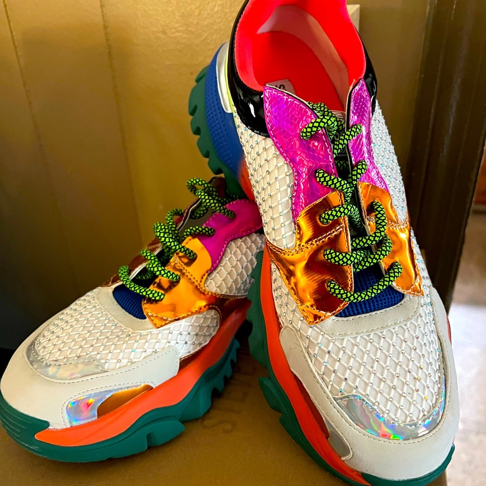 Steve Madden 
THRILLING BRIGHT MULTI - Sneakers